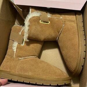 Serra ladies lamb skin boots